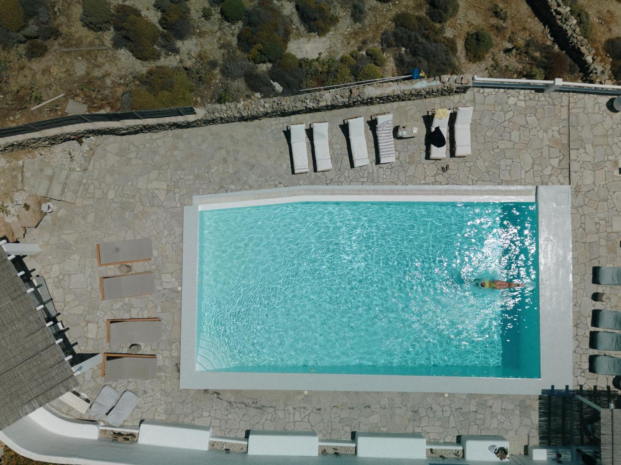 Mykonos Supreme Comfort Suites & Villas Kalafatis Exterior foto